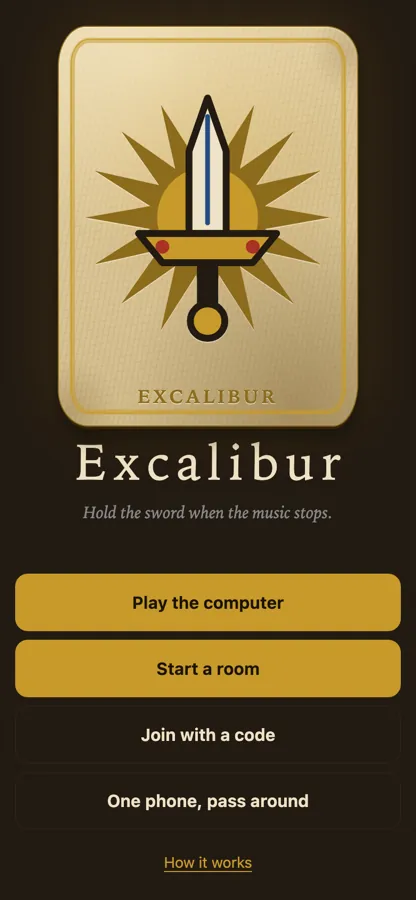 EXCALIBUR screenshot